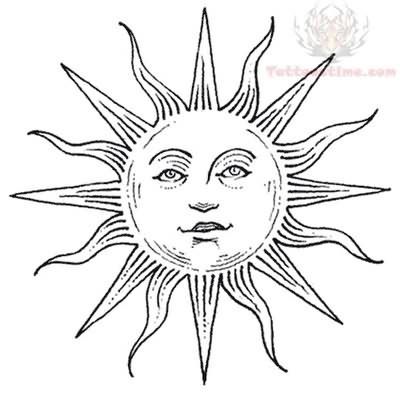 Sun old drawing Sun Tattoo Designs, Sun Drawing, Filipino Tattoos, Sun Tattoos, Cute Sun, Temp Tattoo, Chasing The Sun, Sun Tattoo, Semi Permanent Tattoo