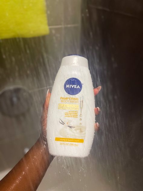 Luxurious skincare on a budget. Nivea vanilla bodywash. Nivea Body Wash, Vanilla Body Wash, Find Amazon, Favorite Products, Amazon Finds, Body Wash, Vanilla, Cream