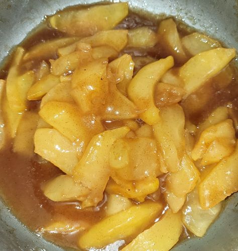 Easy Fried Apple Recipe - The Four Acre Farm Sweet Apple Acres, Fried Apples Recipe Easy, Apple Recipes Easy, Fried Apples, Baked Apples, Perfect Desserts, Fruit Recipes, Stick Of Butter, Apple Recipes