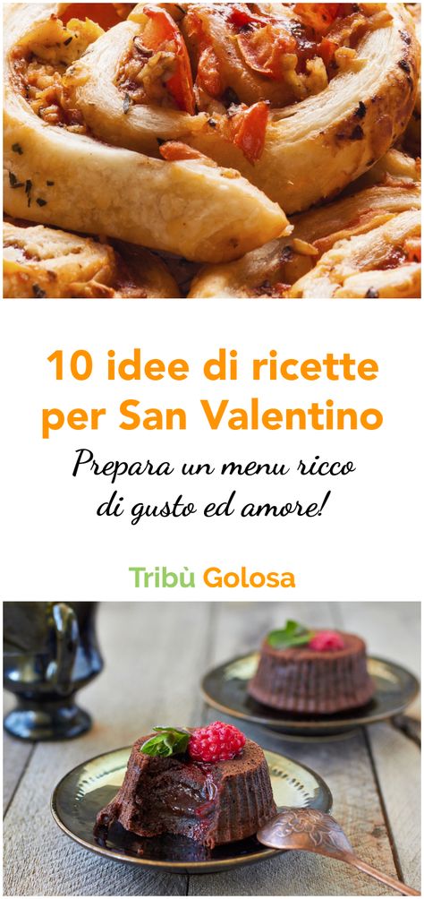 10 idee di ricette per il menu di San Valentino Menu San Valentino, Cena San Valentino, Finger Food, Finger Foods, San Valentino, A 4, Toast, Meat, Halloween