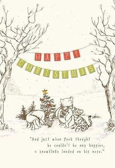 Oh So Merry Classic Pooh Christmas Cards Funny, Pooh Christmas, Winnie The Pooh And Friends, Winnie The Pooh Pictures, Pooh And Friends, Winnie The Pooh Christmas, Classic Pooh, Boxed Christmas Cards, Winnie The Pooh Quotes