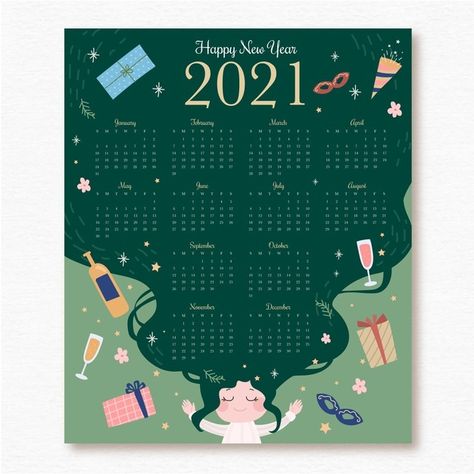 Art Competition Ideas, Instagram Grid Design, New Year Calendar, Bullet Journal Quotes, Banner Drawing, Adobe Illustrator Graphic Design, Calendar Ideas, New Years Poster, Instagram Grid