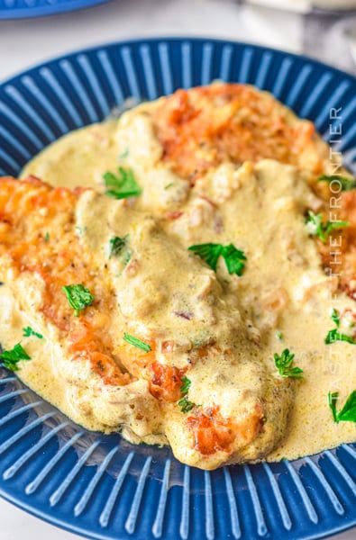 Air Fryer Creamy Garlic Chicken Shredded Chicken Nachos, Frozen Treats Recipes, Ranch Chicken Casserole, Creamy Garlic Chicken, Creamy Garlic Sauce, Buttermilk Fried Chicken, Air Fried Chicken, Air Fryer Recipes Easy, Best Chicken Recipes