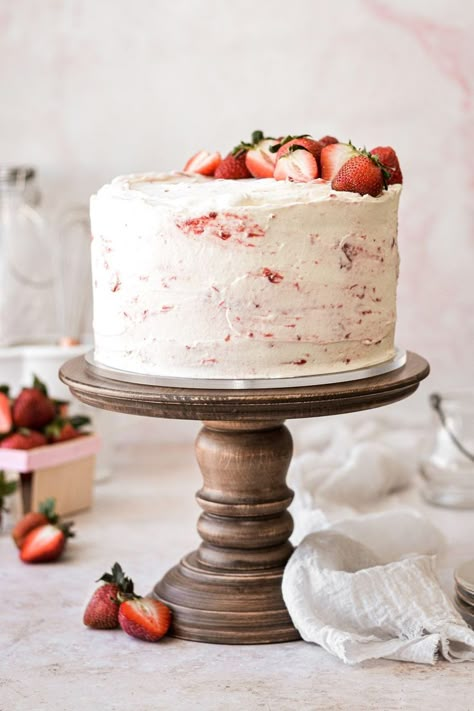 Orange Cream Pie, Strawberry Shortcake Layer Cake, Rhubarb Oatmeal Bars, Strawberry Shortcake Birthday Cake, Rhubarb Oatmeal, Strawberry Cake Filling, Strawberry Vanilla Cake, Shortcake Cake, Strawberry Shortcake Cake