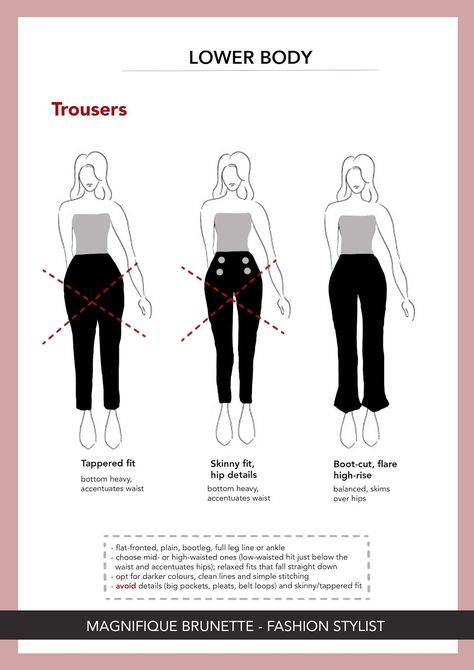 Find Your Body Shape & How to Dress Them (Ultimate Guide) + Pear Shape - Part 1 - Magnifique Brunette Find Your Body Shape, Pear Body Shape Fashion, Rectangle Body Shape Outfits, Pear Body Shape Outfits, Pear Shape Fashion, Pear Shaped Outfits, Brunette Fashion, Rectangle Body Shape, Triangle Body Shape