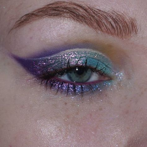 Blue And Purple Eyeshadow, Raya And The Last Dragon, The Last Dragon, Magical Makeup, Purple Eyeshadow, Make Up Inspo, Edgy Makeup, Makeup Tattoos, Oh My God