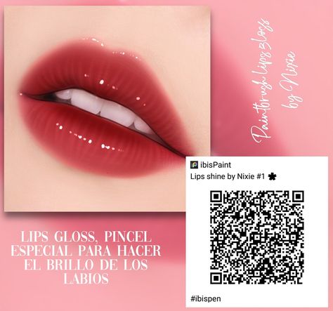 Pincel Ibis Paint Code, Logo Design Women, Lips Gloss, Hadiah Diy, Paint Brush Drawing, Paint Color Codes, Brush Code, Brush Pen Art, Face Art Makeup