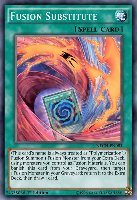 Fusion Substitute Fusion Card, New Challenger, Yugioh Monsters, Collectible Trading Cards, Miniature Wargaming, Yugioh Cards, Odd Eyes, Collectible Cards, Yu Gi Oh