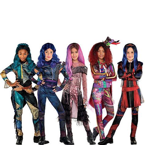 Disney Descendants Costume, Descendants Costumes, Disney Channel Descendants, Descendants 3, Halloween Express, Halloween Costume Shop, Cameron Boyce, Group Costumes, Disney Descendants