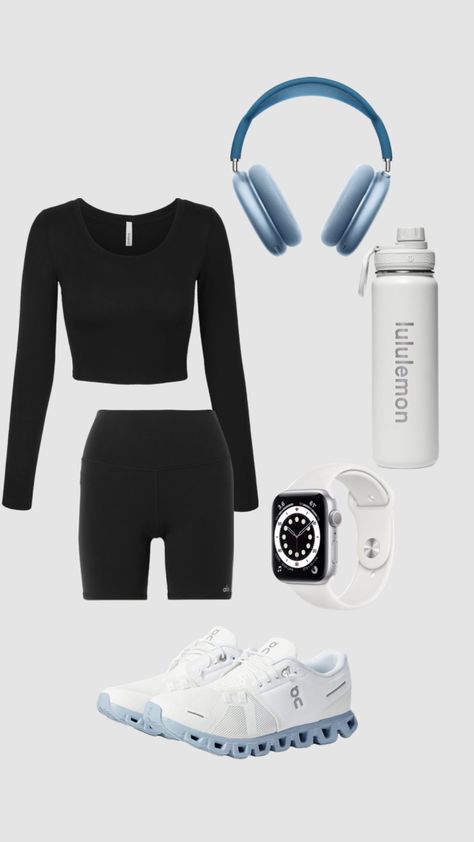 Gym Outfit Drawing, Gym Outfit Polyvore, Work Out Clothes Aesthetic, Exercise Outfits Aesthetic, Gym Ootd Workout Outfits, Gym Girlies Aesthetic Outfits, Gym Wear Aesthetic, Gym Clothes Aesthetic, Workout Aesthetic Outfits