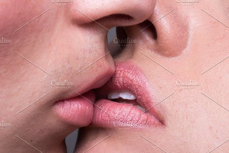 Mouth Kiss, Two Lips, Business Icons Design, Republic Of The Congo, Women Girl, Close Up, Kiss, Lips, Stock Photos