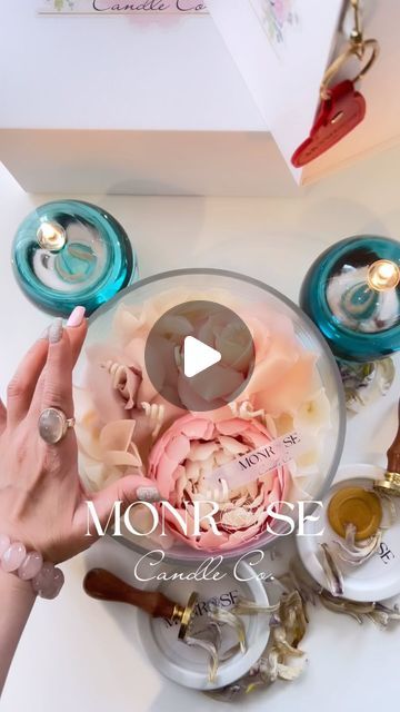 MONROSE CANDLE CO ®️/ Luxury Flower Candle | our recently launched  peony & roses flower shaped glass bowl candle in a large size , 
It comes with a 30% discount voucher for your next... | Instagram Peony Candle, Peony Roses, Roses Flower, Candle Jar, Bowl Candle, Luxury Flowers, Flower Candle, Flower Shape, Glass Bowl