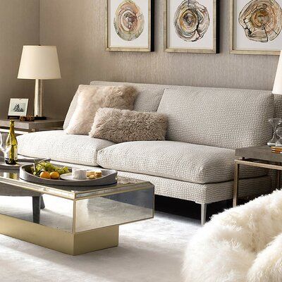 Armless Couch Living Room, Armless Sofa Living Room Ideas, Armless Sofa Living Room, Snug Ideas, Armless Couch, Slim Sofa, Sofa Colour, Sofa Back Cushions, Rental Ideas