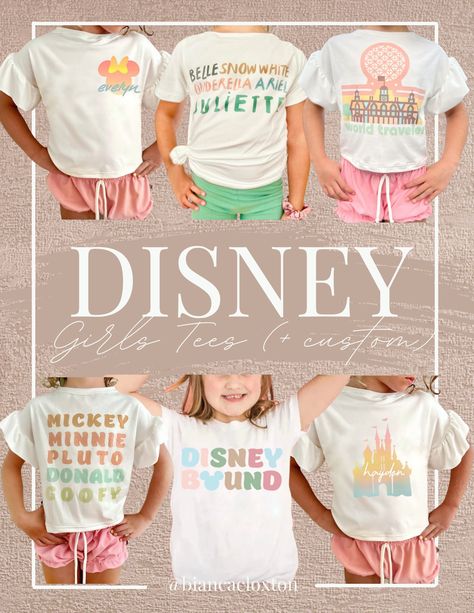 Kids Disney shirt, girls tee, Disney outfit, Disney world, Disney land, Epcot, Disney vacation Magic Kingdom Christmas, Magic Kingdom Outfit, Girls Disney Shirts, Disney Fits, Pluto Disney, Disney 2024, Disney Trip Shirts, Girls Disney, Disney Tees