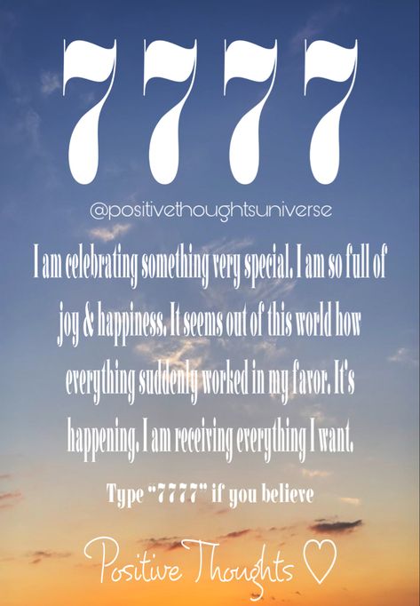 7777 | 7777 Angel Number | Angel Number Meaning | I am incredibly lucky everything goes my way ♡ #angelnumbers #peace #free #wealth #money #aesthetic #grow #manifestation #perspective #message #intuition #7777 #pinterest #explore #like #loveyourself #whisper #create #power #lighting #clouds #inspired #lucky 7777 Angel Number Meaning, 7777 Angel Numbers, 7777 Meaning, Everything Goes My Way, Number Angel, Angel Number Meaning, Eleven 11, Art Spiritual, Angel Number Meanings