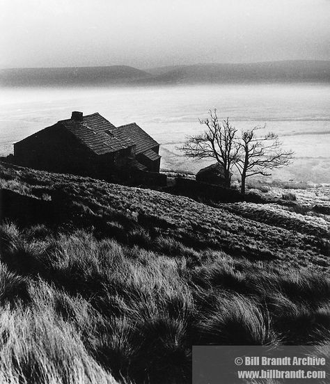 Bill Brandt ©. Top Withens Bill Brandt Photography, John Simmons, Bill Brandt, Emily Bronte, Wuthering Heights, Man Ray, Great Photographers, White Photo, Chicago Illinois