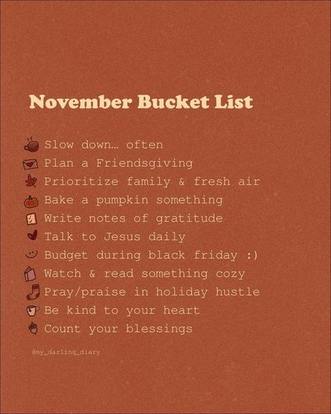 1st Of November, November Vision Board Ideas, Its November, November Goals List, November 2024 Journal Prompts, Things To Do In November, November Mood Board, November Reminders, Journal Prompts November