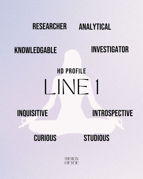 Human Design 5/1 Profile, Human Design 5/1, Manifesting Generator, Gene Keys, Areas Of Life, Human Design System, Design 101, See Yourself, Your Profile