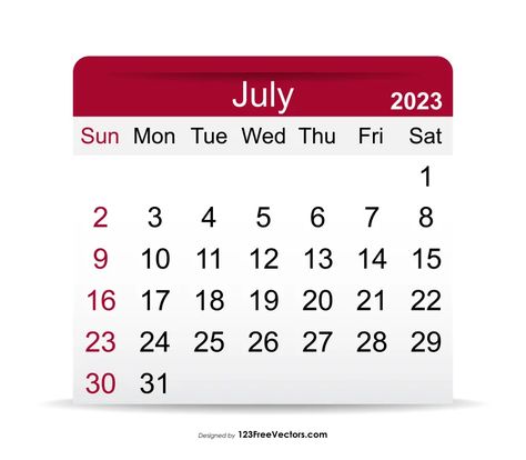 Free 2023 July Calendar 2023 Calendar Design, Free Calendar Download, 2020 Calendar Template, February Calendar, July Calendar, August Calendar, January Calendar, September Calendar, November Calendar