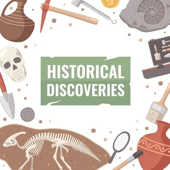 Free Vector | Archeology isometric flowchart with scientists professional tools and historical finds vector illustration Ancient Artifacts Archaeology, Archaeology Dig, Abstract Ornaments, Cartoon Composition, Human Character, Text Illustration, Digging Tools, Skeleton Illustration, Social Media Usage