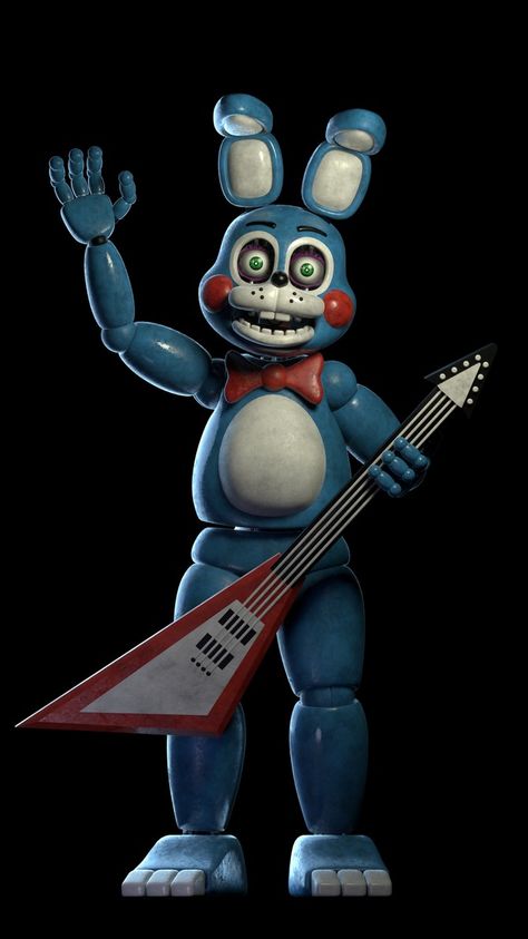 Fnaf Toy Bonnie, Shadow Bonnie, Sfm Fnaf, Bonnie Fnaf, Fnaf Photos, Fnaf 2, Toy Bonnie, 3d Poster, Animatronic Fnaf