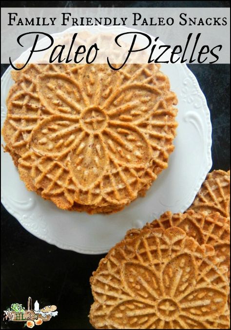 Pizelle Recipe, Pizzelle Cookies, Pizzelle Recipe, Paleo Snack, Crispy Crackers, Lemon Dill, Paleo Snacks, Paleo Dessert, Edible Art