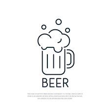 Tiny Beer Tattoos, Beer Drawing Simple, Beer Line Art, Beer Illustration Art, Beer Tattoo Ideas, Beer Sketch, Beer Doodle, Beer Tattoo, Beer Logo Design