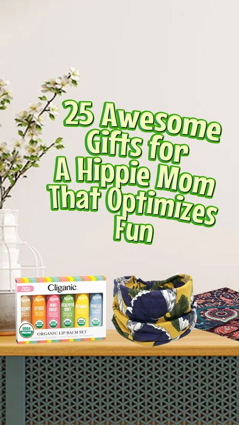 If you are unsure which type of product will make a good gift for your hippie mom, don’t worry! Because here, we have collected various items that offer beautiful design, soothing effects, and fun, perfect for your hippie mom. Let’s check the following fun gift ideas! #coolstuff #awesomestuff #awesomestuff365 #awesomegadget #trending #christmasideas #giftideas #thebestgift #christmasgiftideas #usefulgifts #christmasgift #gifts #giftsforchristmas #coolgifts Hippie Mom Style, Hippie Gift Ideas, Hippie Mom, Fun Gift Ideas, Dream Catcher Necklace, Lip Balm Set, Organic Lip Balm, Hippy Gifts, Hippie Costume