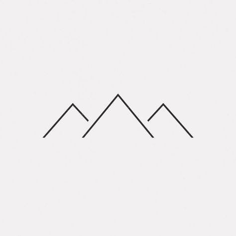 Pyramid Tattoo, Mountain Tattoo Simple, Sibling Tattoos, Initial Tattoo, Inspiration Tattoos, Mountain Tattoo, January 27, Trendy Tattoos, Minimal Tattoo