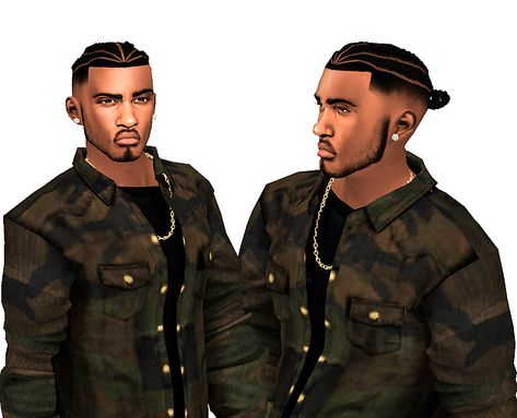 Black Hair Cc Sims 4 Male, Sims Cc Black Male Hair, Sims 4 Cc Clothes Male Hair Black, Sims 4male Hair Cc, Hair The Sims 4, Xxblacksims Hair Male, 4 Braids, Hair Male, Sims 4 Hair Male