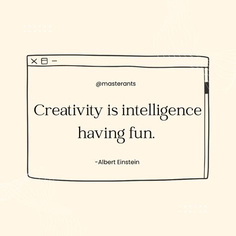 Creativity is intelligence having fun Albert Einstein #trends #fashion #trending #style #love #trendy #trend #instagram #follow #instagood #fashionblogger #beauty #explorepage #fashionista #ootd #instafashion #viral #explore #design #photography #lifestyle #fashionstyle #like #photooftheday #onlineshopping #model #moda #instadaily #tiktok Creativity Is Intelligence Having Fun, Photography Lifestyle, Albert Einstein, Having Fun, Design Photography, Einstein, Insta Fashion, Fashion Blogger, Cards Against Humanity