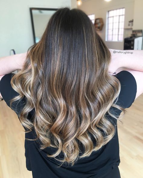 Gorgeous balayage ombré  by Mallory at Honeycomb Salon in Corvallis IG: @mallorygilstrap Honeycomb Balayage, Balayage Ombré, Brown Hair Balayage, Hair Balayage, Honeycomb, Hair And Makeup, Brown Hair, Balayage, Hair Makeup