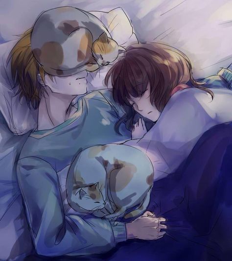 Natsume x Ema (with his cats Azusa Tsubaki. I bet Tsubaki is the one sleeping on his face~) Brother Conflict, Diabolik Lovers Ayato, Brothers Conflict, Eren X Mikasa, Diabolik Lovers, Anime Life, Cute Anime Couples, Me Me Me Anime, Anime Love