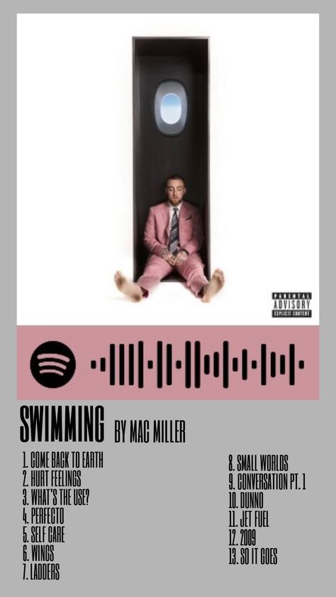 Spotify Scan Codes, Mac Miller Poster, Spotify Code, Mac Miller, Small World, Qr Code, Mac, Coding, Feelings