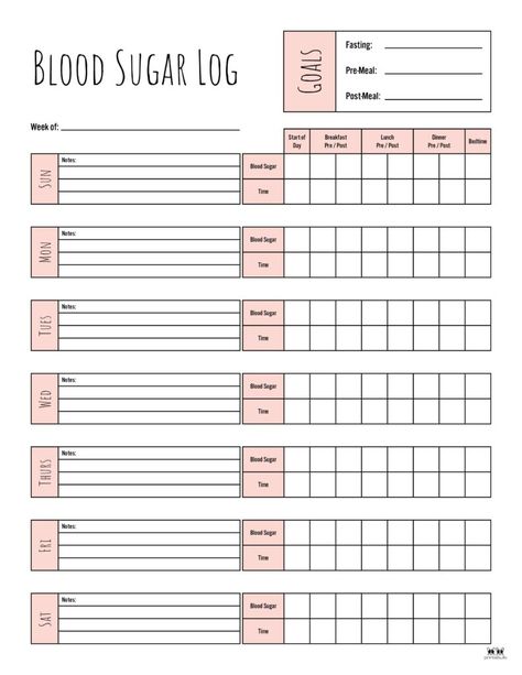 Choose from 25 FREE blood sugar logs and trackers to carefully track your blood sugar levels. Monthly and weekly versions available. Print from home! Blood Sugar Levels Chart, Workout Tracker Printable Free, Tracker Printable Free, Workout Tracker Printable, Blood Sugar Monitor, Blood Sugar Chart, Blood Sugar Log, Blood Sugar Tracker, Balance Blood Sugar