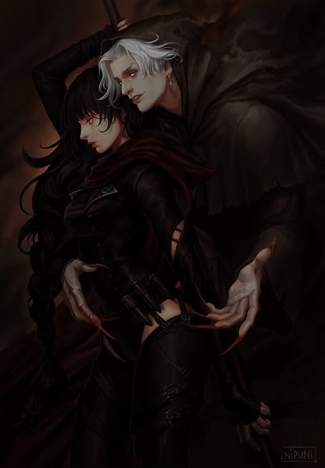 Final Fantasy Artwork, Fantasy Couples, Final Fantasy Art, Arte Dc Comics, Final Fantasy Xiv, Fantasy Romance, Freelance Illustrator, Fantasy Artwork, Dark Fantasy Art