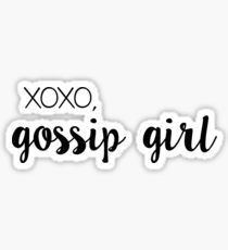 Gossip Girl Decor, Iconic Stickers, Chuck Y Blair, Vsco Stickers, Iphone Stickers, Red Bubble Stickers, Life Lyrics, Macbook Stickers, Gossip Girls