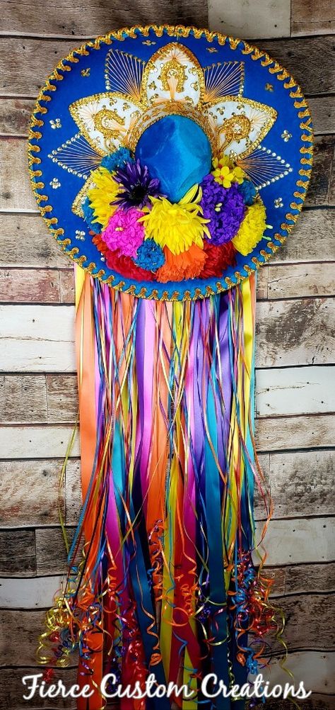 Fiesta Wreath, Mexican Party Decorations, Cactus Party, Mexican Christmas, Mexican Party Theme, Fiesta Theme, Mexican Crafts, Fiesta Decorations, 5 De Mayo