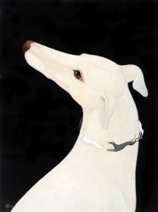 2009 Istoria Artei, Greyhound Art, 강아지 그림, Arte Inspo, Arte Animal, Dog Paintings, Pics Art, Animal Illustration, 그림 그리기