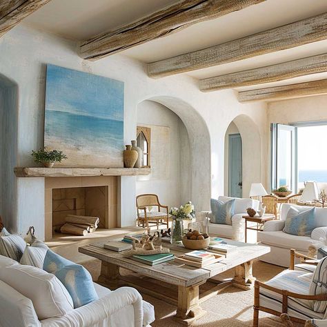 Creating Your Dream Mediterranean Style Living Room • 333+ Images • [ArtFacade] Mediterranean Style Living Room, Mediterranean Living Rooms, Mediterranean Living Room, Mediterranean Aesthetic, Floral Sofa, Mediterranean Interior, Mediterranean Style Home, Mediterranean Living, Mediterranean Style Homes