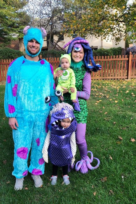 Click link to shop costumes

Need a family of 4 Halloween costume idea? Dress up as Monster's Inc characters! 3 Family Halloween Costumes, Disney Family Halloween Costumes, Brother Sister Halloween Costumes, Monsters Inc Halloween Costumes, Matching Family Halloween Costumes, Disney Family Costumes, Monsters Inc Halloween, Sister Halloween Costumes, Family Themed Halloween Costumes