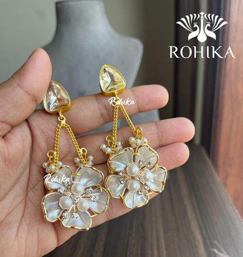 High quality mother of pearl earrings ❤️❤️ DM for prices, shipping free within India . Product code on website : MOP . 🌟To place an order DM or whatsapp us on +916280926290 OR 🌟Buy it directly on our website www.rohikastore.com. Search for the product with the keyword “MOP” . . . Follow @jewellery_by_rohika for more designs.❤️ . We ship worldwide 🌍 . We customise happiness 💞 . . Ordering procedure : - Make payment through Gpay, phonepe or bank transfer (net-banking) - Share payment screen... Mother Of Pearl Jewelry, Mother Of Pearl Earrings, Bank Transfer, Banking, Mother Of Pearl, Pearl Earrings, Screen, India, High Quality