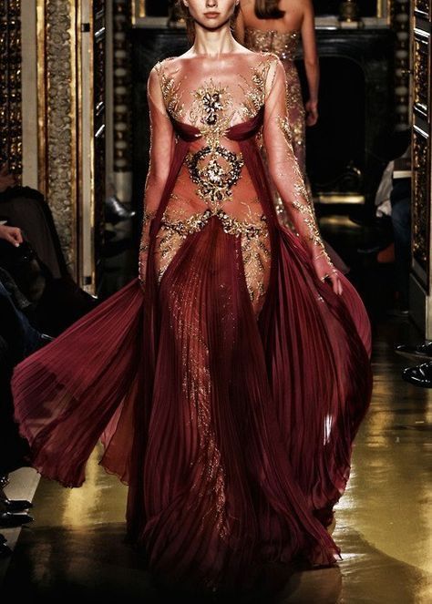 Zuhair Murad Haute Couture, Haute Couture Dresses, فستان سهرة, Zuhair Murad, Gorgeous Gowns, Steampunk Fashion, Fantasy Fashion, Mode Inspiration, Beautiful Gowns