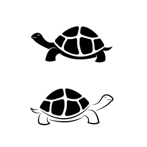 Tortoise Shell Drawing, Tortoise Logo Design, Tortoise Drawing Simple, Tortoise Template, Cute Tortoise Drawing, Box Turtle Drawing, Land Turtle Tattoo, Tortoise Outline, Drawing Ideas Turtle