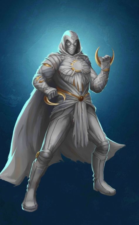 Moon Knight Sketch, Marvel Puzzle Quest Art, Moon Knight Art, Armor Marvel, Moonknight Marvel, Marvel Puzzle Quest, Puzzle Quest, Marvel Puzzle, Daredevil Comic