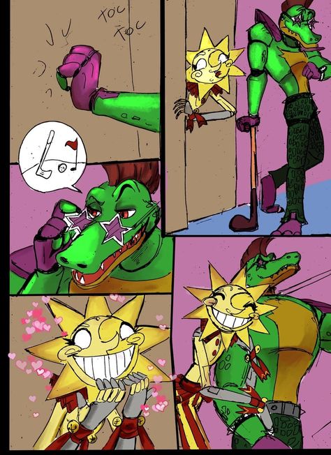 Monty X Sundrop Fnaf, Sun X Monty, Monty X Sundrop, Monty Fnaf, Walton Files, Fnaf 9, Daycare Attendant, Fnaf Book, Fnaf Fanart