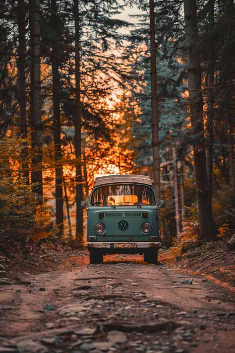 Every day, a new destination, that's van life. #vanlife #wanderlust #adventure #travel #explore Vanlife Aesthetic, Men Cars Photography, Van Life Aesthetic, Bus Photo, Van Vw, Van Tour, Cars Photography, Vw Combi, Volkswagen Van