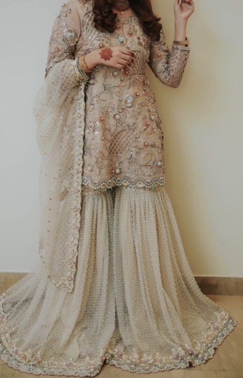 Sheraraah Dress, Pakistani Bridal Dresses Online, Desi Wedding Dresses, Asian Bridal Dresses, Nikkah Dress, Bridal Dresses Pakistan, Pakistani Fancy Dresses, Pakistani Dresses Casual, Bridal Dress Fashion