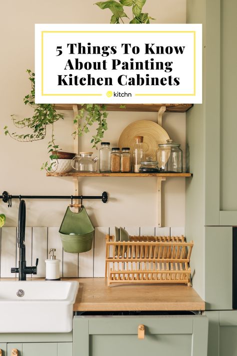 Cabinets To Go, Painted Cabinets, Painting Kitchen, Martha Stewart Living, Types Of Cabinets, Cabinet Making, Painting Kitchen Cabinets, Red Flag, Updated Kitchen