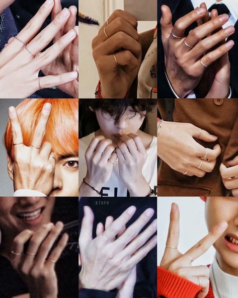 taehyung pretty hands on Twitter: "taehyung’s hands with his fine line rings on… " Taehyungs Hand, Im Gonna Love You, Army Love, Bts "on", Pretty Hands, Put A Ring On It, Music Fans, Fine Line, Vintage Aesthetic